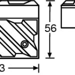 Adam Hall Cabinet Corner Plast - Image 2