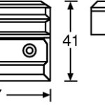 Adam Hall Cabinet Corner Plast - Image 2