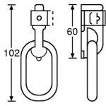 Adam Hall Double Stud&Ring - Image 2