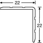Adam Hall Aluminium Case Angle 22x22 mm - Image 2