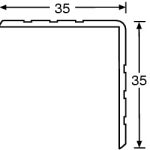 Adam Hall Aluminium Case Angle 35x35 mm - Image 2