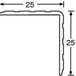 Adam Hall Aluminium Case Angle 25 x 25 mm - Image 2
