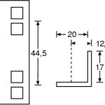 Adam Hall Rack Strip Alu 3 mm - Image 2