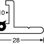 Adam Hall Rack Strip Sliding - Image 2