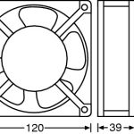 Adam Hall Fan 240 V 50 Hz - Image 2