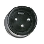 DAP Audio XLR 3pole X-type Male black Black endcap - Image 2