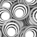Adam Hall Imageboard 7 CIRCLES B/W - Image 2