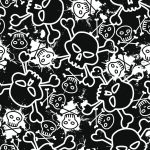 Adam Hall Imageboard 7 SKULLS B/W - Image 2