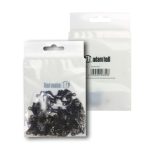 Adam Hall Bag of 100 Phillips-head Screw M3 x 10 black with Nut for XLR Sockets - Image 3