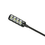 Adam Hall Dual Gooseneck Cold White COB LED Rack Light - Image 5