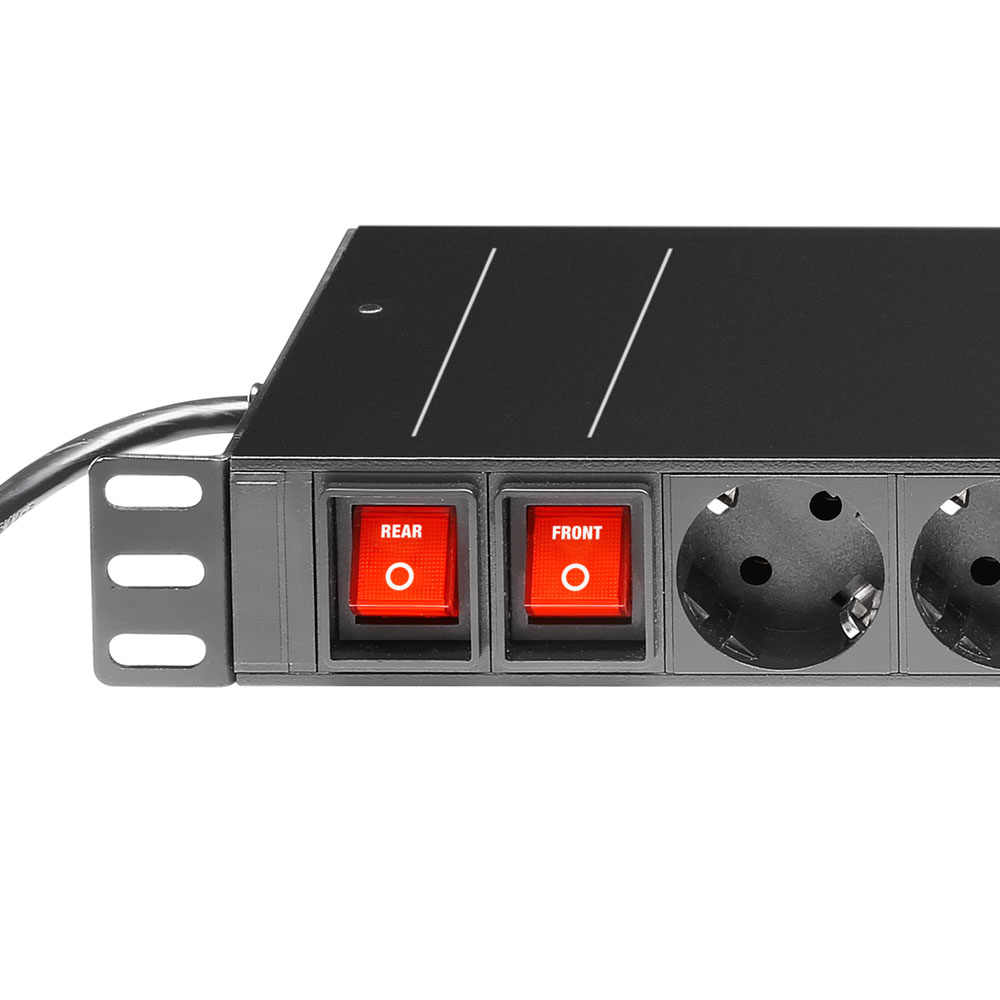 Adam Hall 19" 16-Outlet Power Strip - Image 2