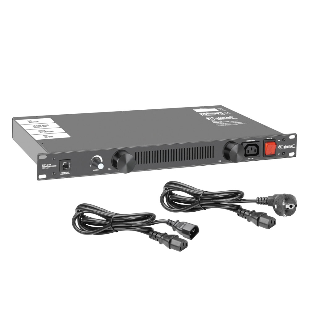 Adam Hall Power Conditioner with rack lighting - Image 2