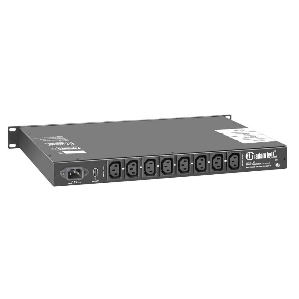 Adam Hall Power Conditioner with rack lighting - Image 3