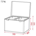 DAP-Audio Case for 4x Kanjo Wash/Spot Value Line - Image 6