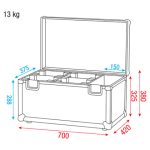 DAP-Audio Case for 4x Kanjo Wash/Spot - Image 6