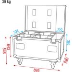 DAP-Audio Case for 4x Phantom 70Beam / 120Wash - Image 4