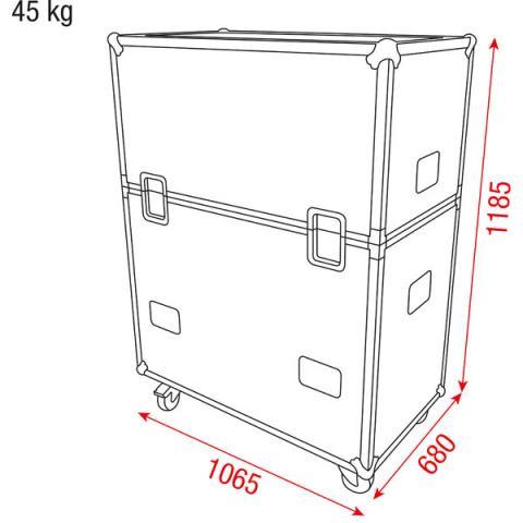 DAP-Audio Case for 6x Spider Stage 1x1m Premium Line - Image 3