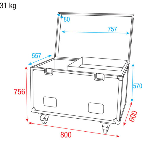 DAP Audio Multiflex Case 80 Premium Line - Image 5